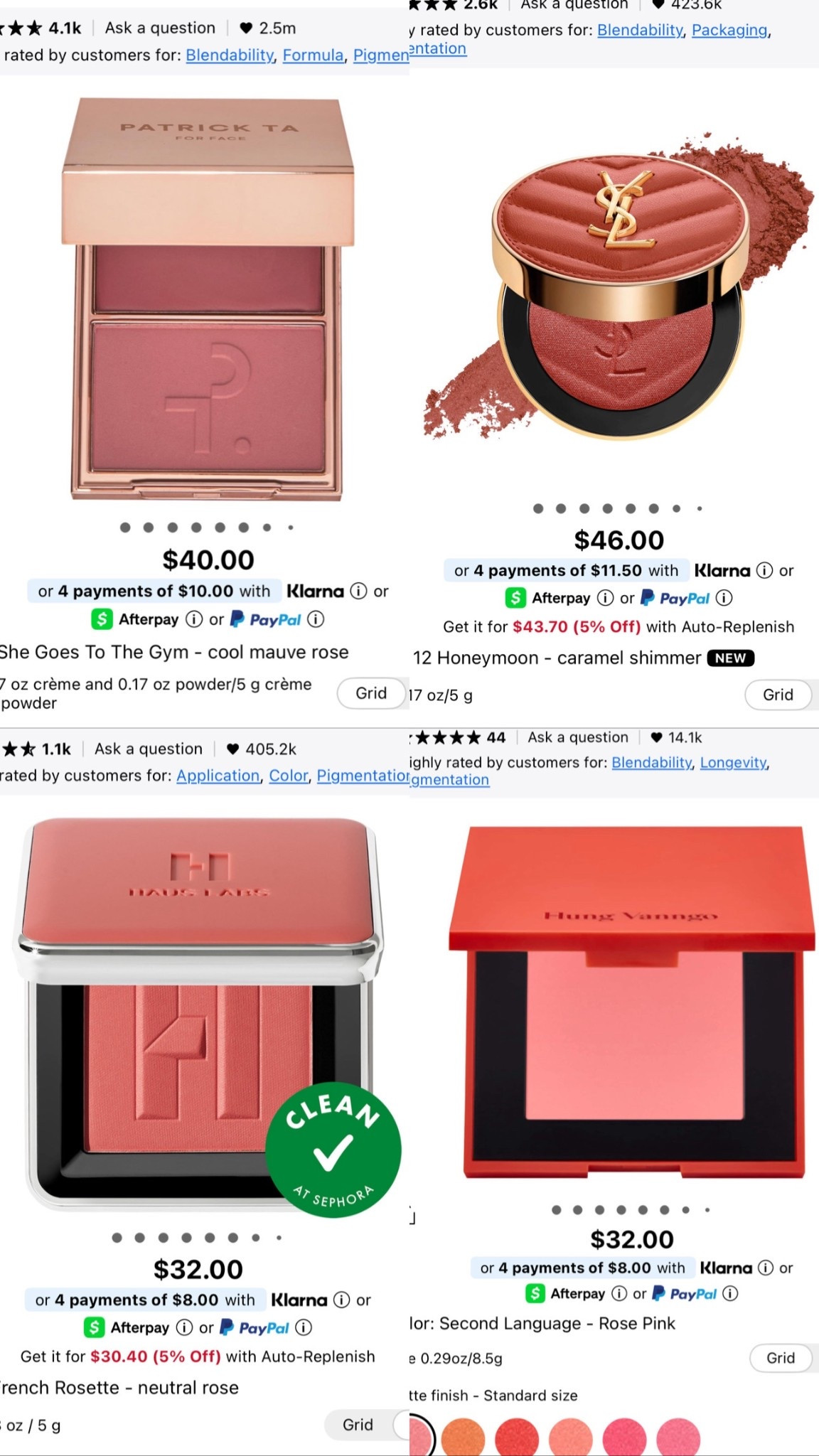 Best blush for brown skin #sephorasale 