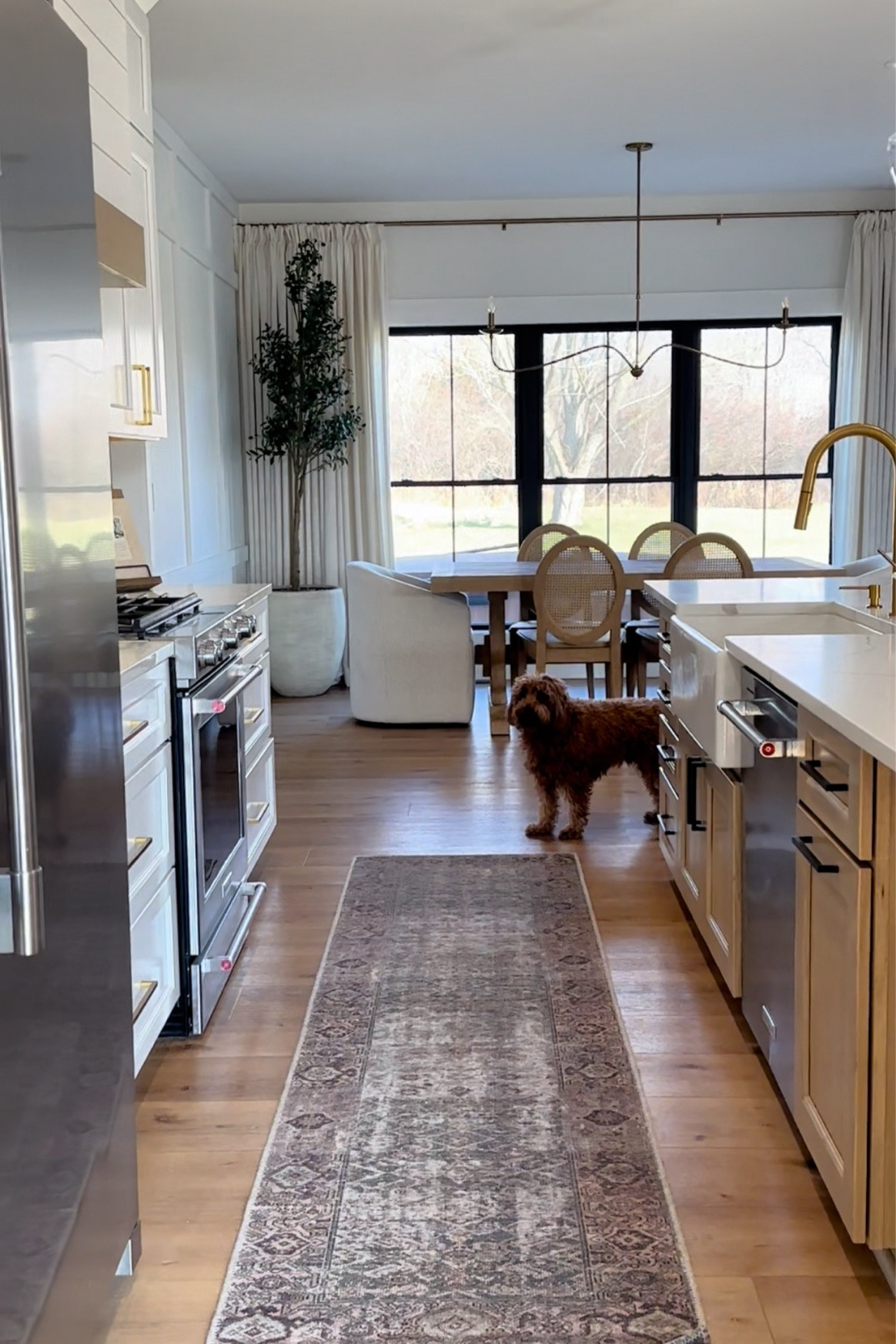 Kitchen, kitchen nook, runner, table, chairs, olive tree, planter, pottery barn, pendant

#LTKSeasonal #LTKsalealert #LTKhome