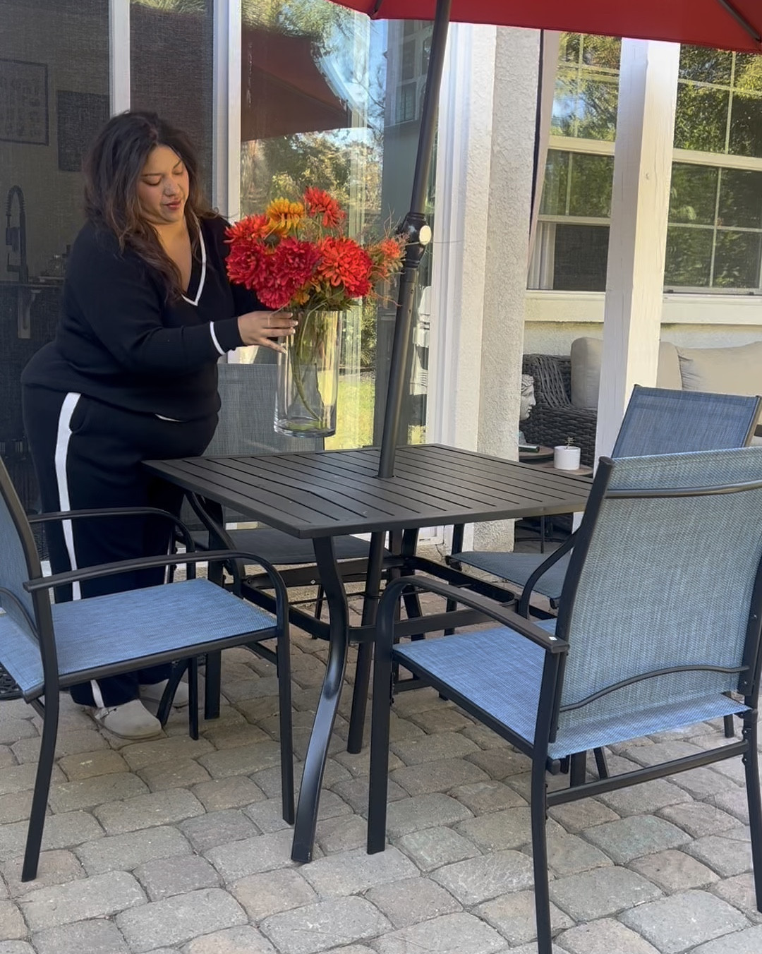 Hola Bebés ! POV: It’s December but you Live in California ☀️ 

It’s almost Christmas!  If you live in so cal you in know we are spoiled with the  weather. 

 We Love that  indoor/outdoor living lifestyle here am I right ?! 

Right now is the perfect time to take advantage of the outdoor patio sales! 
Spring is right around the corner !
I’m loving this patio table  from Phi Villa paired it with a patio umbrella from Lowe’s. 

#LTKHome