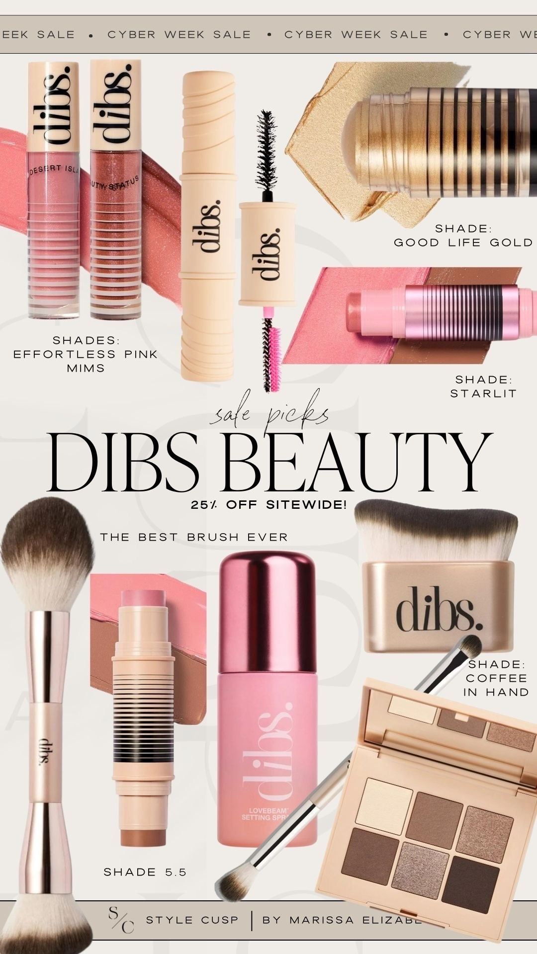 DIBS BEAUTY | 25% off sitewide 🩷 Gifts for her, gifts for teens, beauty gifts, cyber week sale

#LTKBeauty #LTKCyberWeek #LTKgrwm