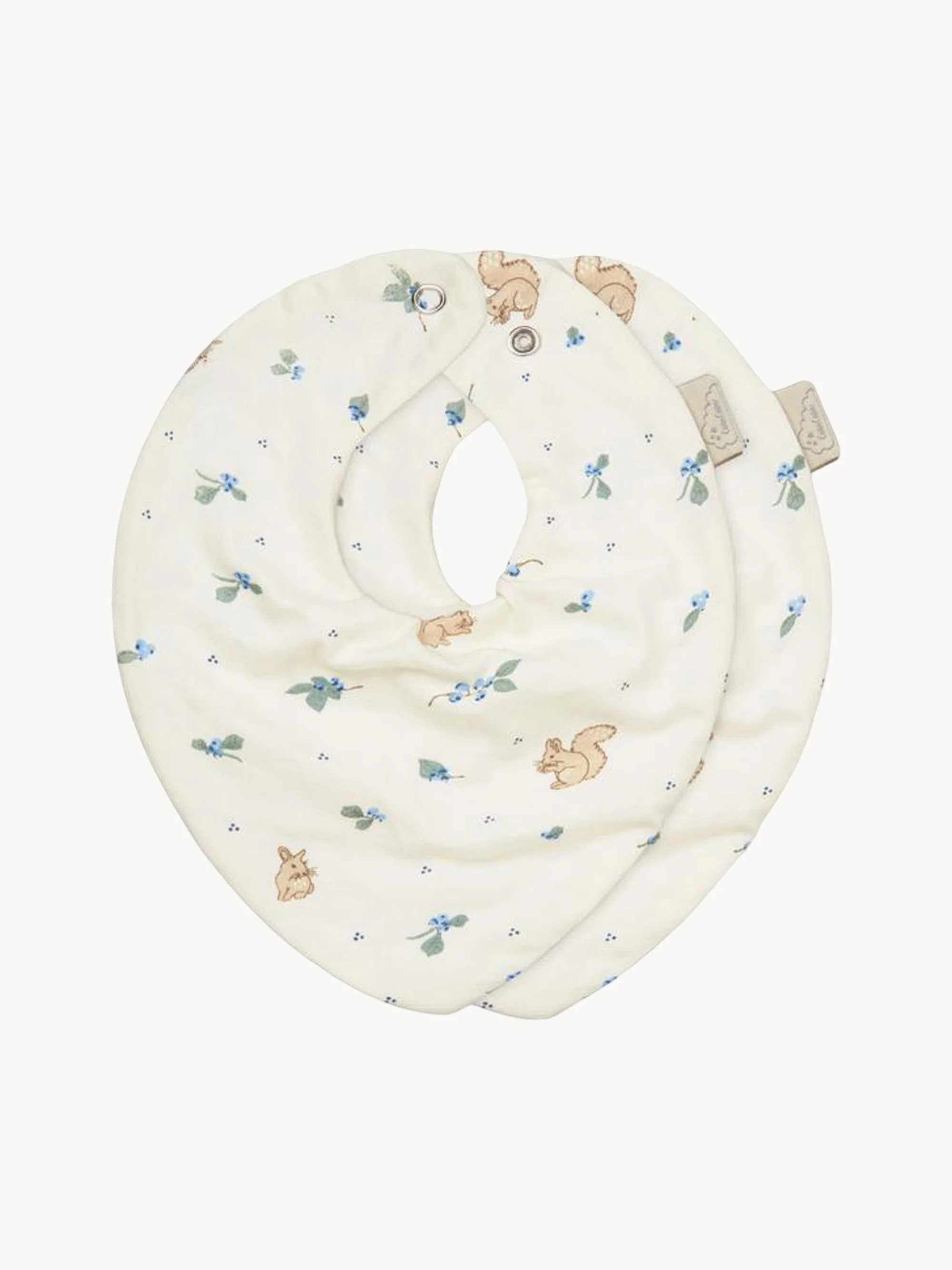 Baby-Lätzchen Blueberries aus Bio-Baumwolle, 2er-Set | Westwing EU