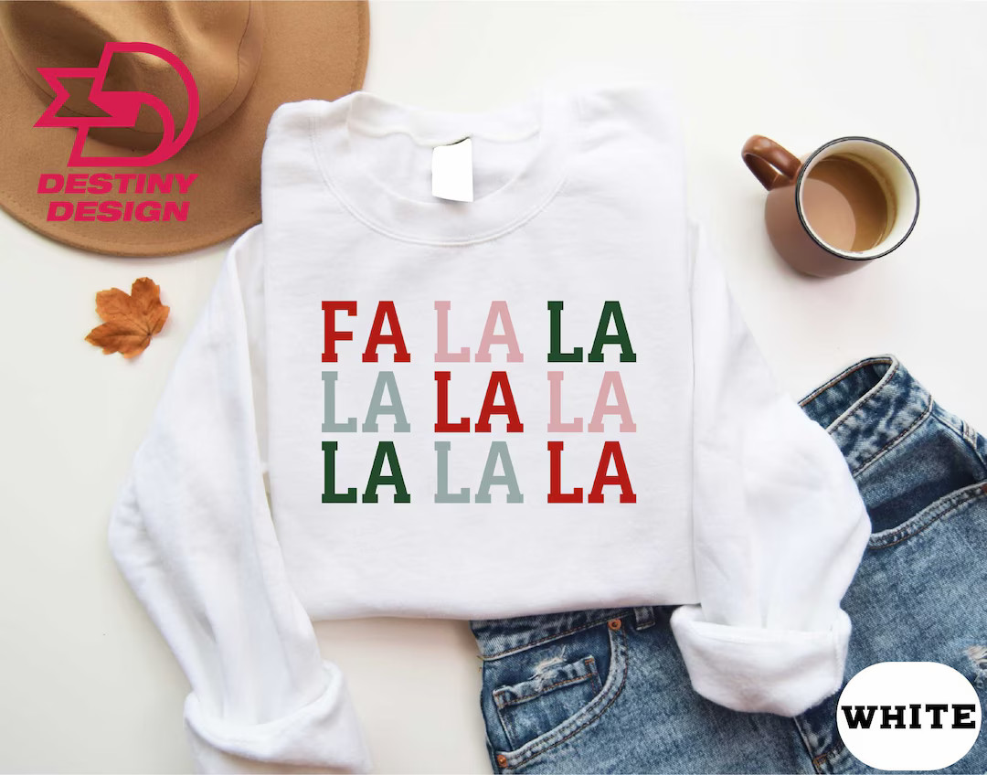 Christmas Sweatshirt, Women's Holiday Shirt, Men's Holiday Shirt, Red & Green Holiday Sweatshirt,... | Etsy (US)