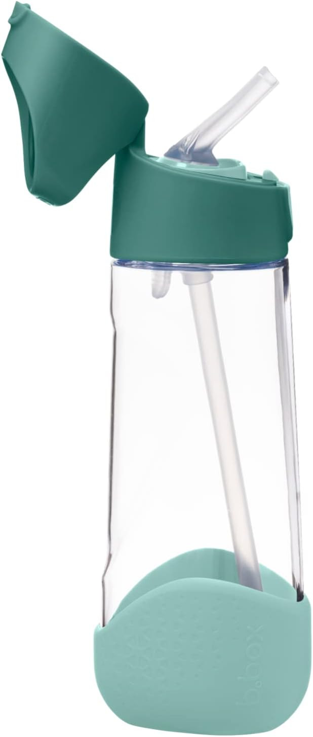 b.box 20oz Tritan Kids Water Bottle - Kids Water Bottle w/Straw for School, Sports, Daycare - Lea... | Amazon (US)
