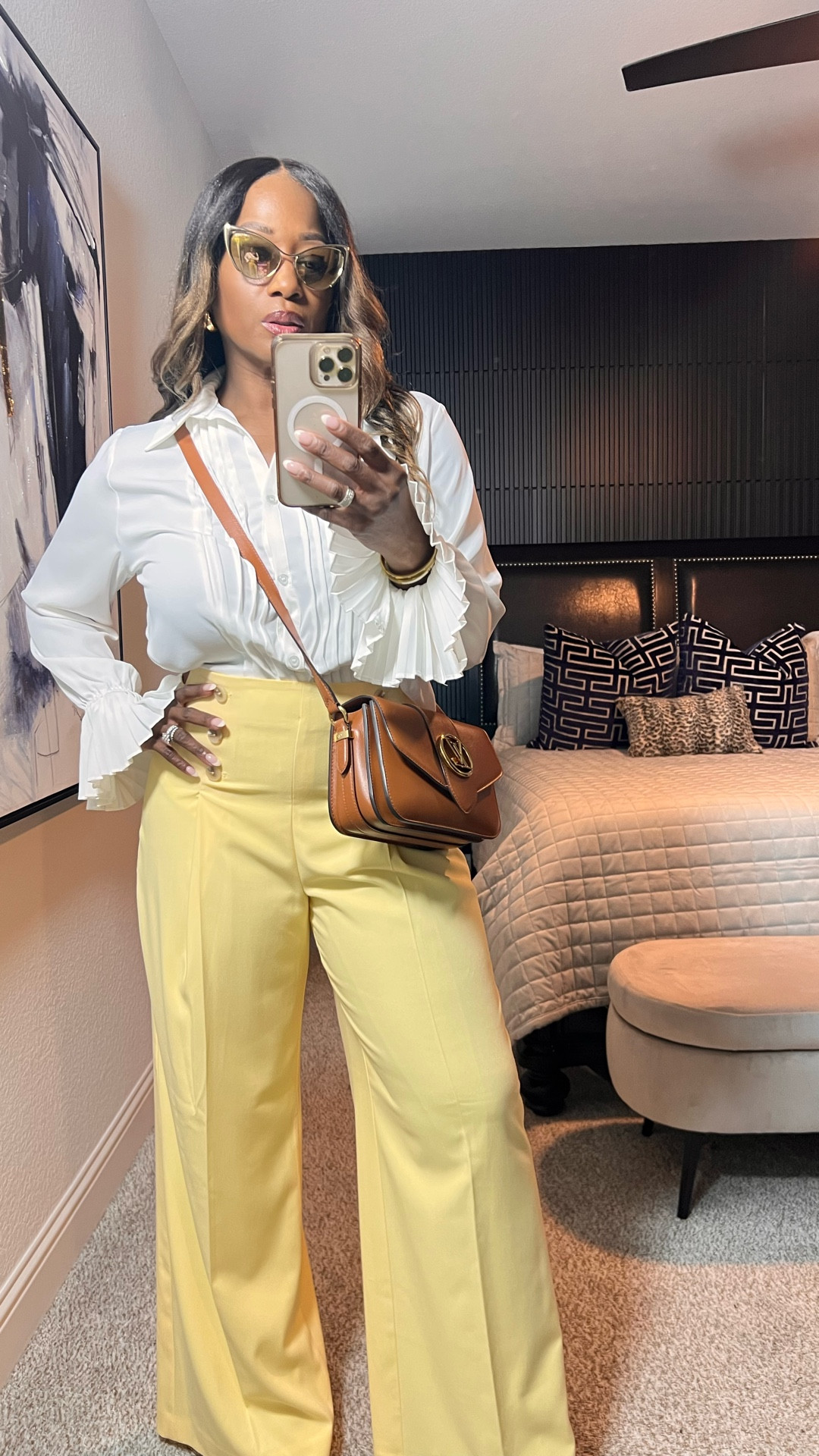 Spring has arrived, and these pants from Ann Taylor are exactly the kind of polished piece I’ll be reaching for all season long.  5’6 | 177 lbs
Pants size 10
Top L


#LTKootd #LTKOver40 #LTKMidsize