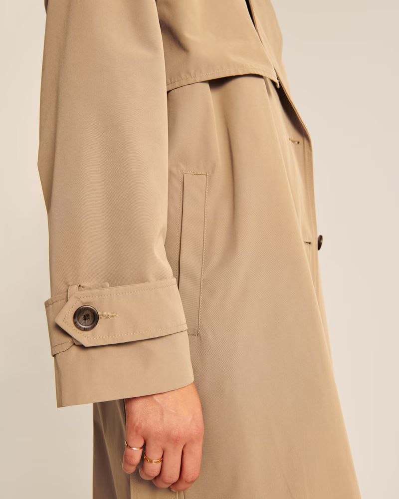 Women's Trench Coat | Women's Coats & Jackets | Abercrombie.com | Abercrombie & Fitch (US)