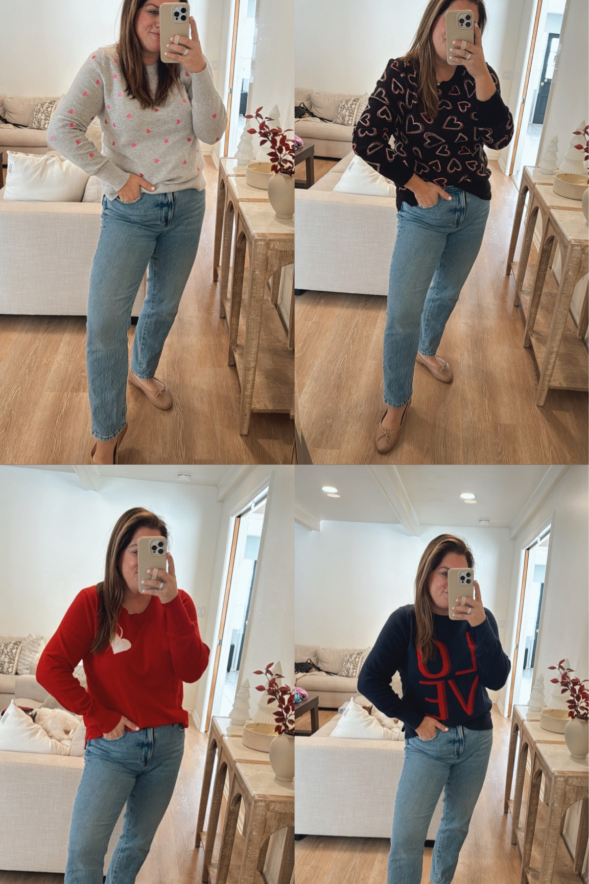 How cute are these Valentine’s Day sweaters! I sized up one size, all under $20!

Walmart Fashionn

#LTKSeasonal #LTKfindsunder50 #LTKover40