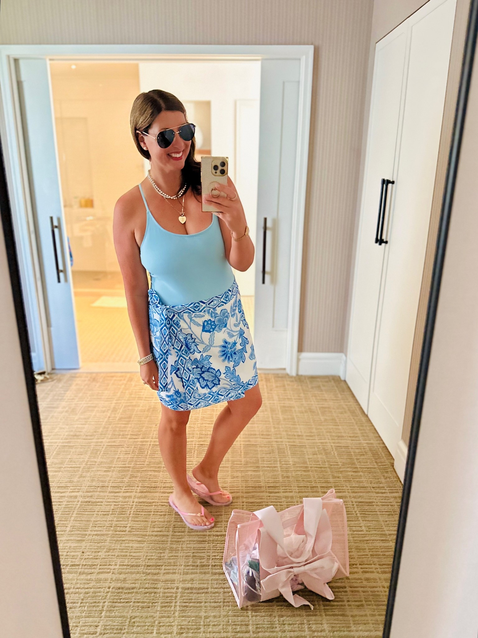 Swim that doubles as a bodysuit!

#LTKSwim #LTKTravel #LTKOver40