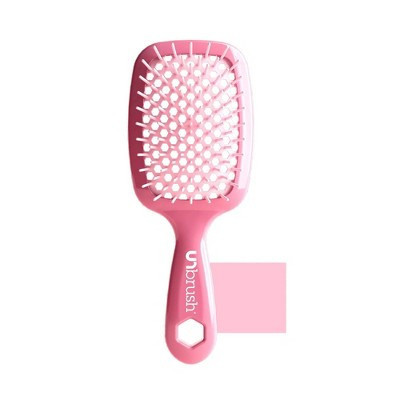 UNbrush Detangler Hair Brush - Pastel Rose Dark Pink | Target