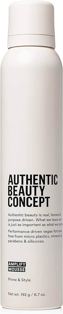 Authentic Beauty Concept Amplify Mousse | Volumizing Mousse | Lightweight Medium Hold Styling | H... | Amazon (US)