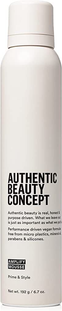 Authentic Beauty Concept Amplify Mousse | Volumizing Mousse | Lightweight Medium Hold Styling | H... | Amazon (US)