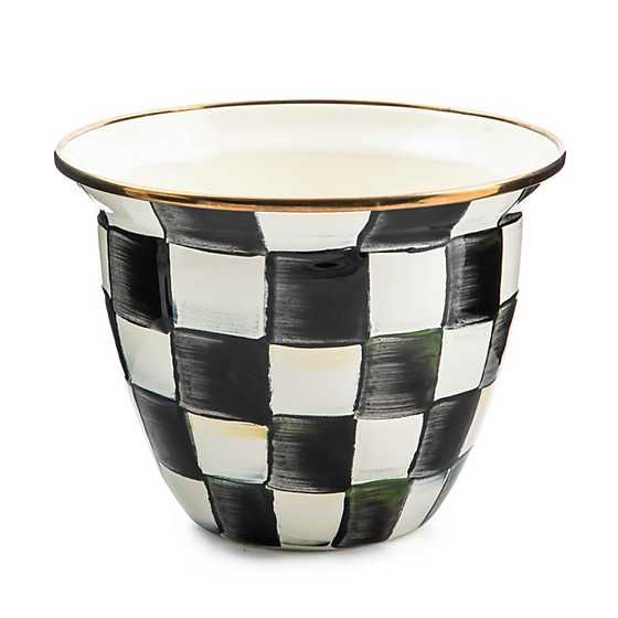 Courtly Check Large Flower Pot | MacKenzie-Childs