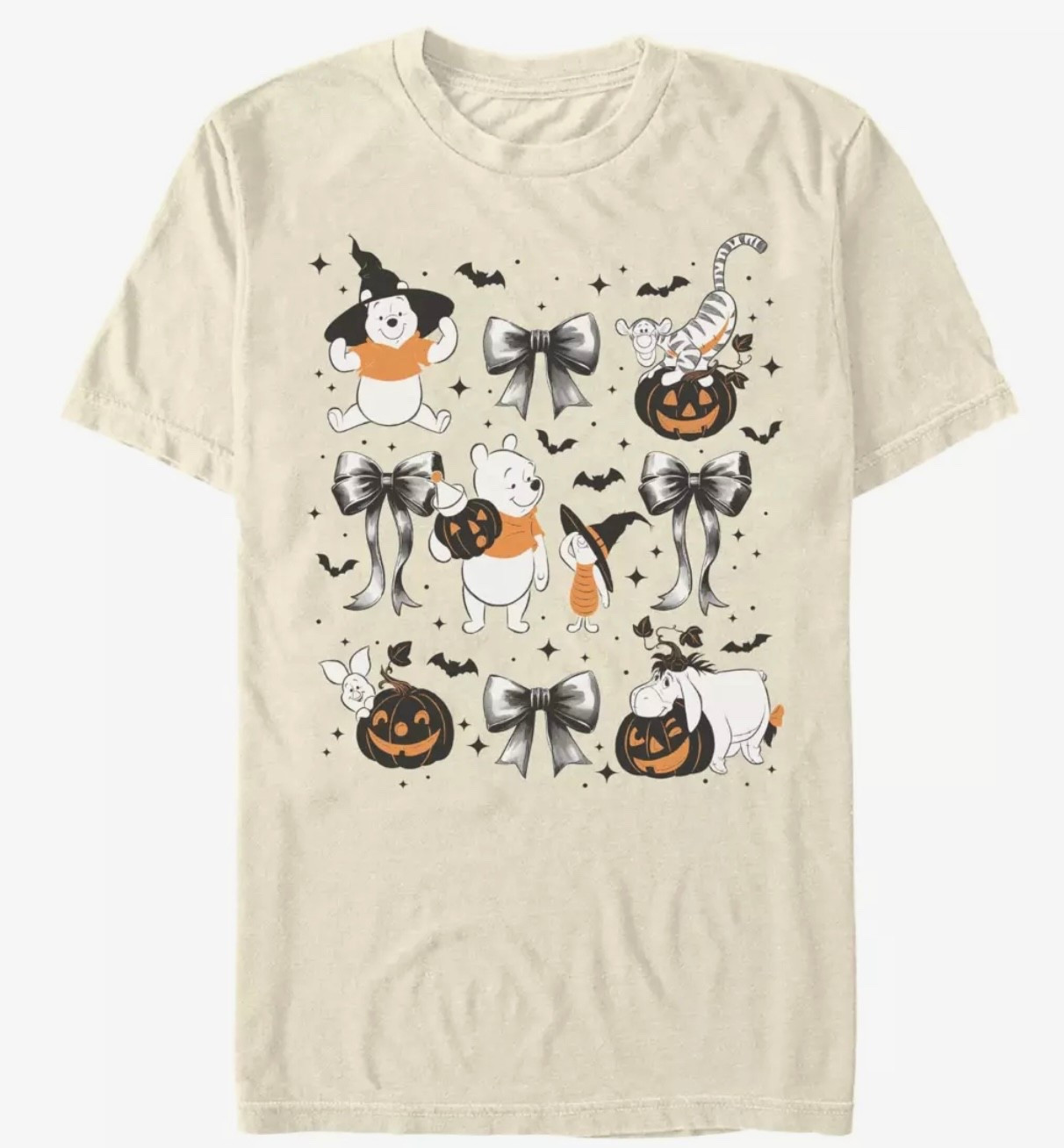 Disney pooh pals bow couquette Halloween t shirtt