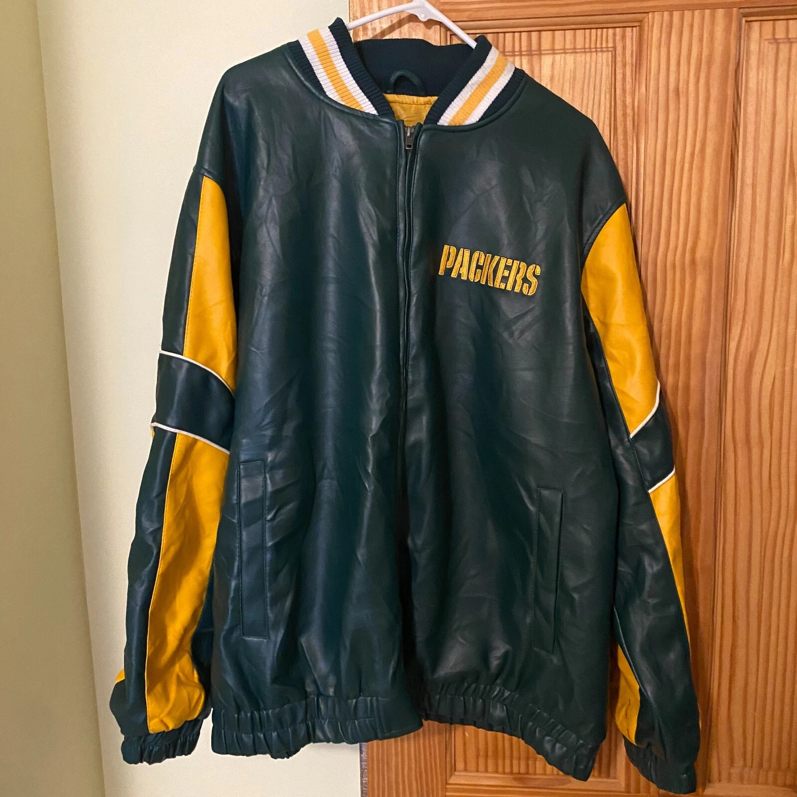 Vintage Official NFL Greenbay Packers Bomber Jacket, Vintage Greenbay Packers | eBay US
