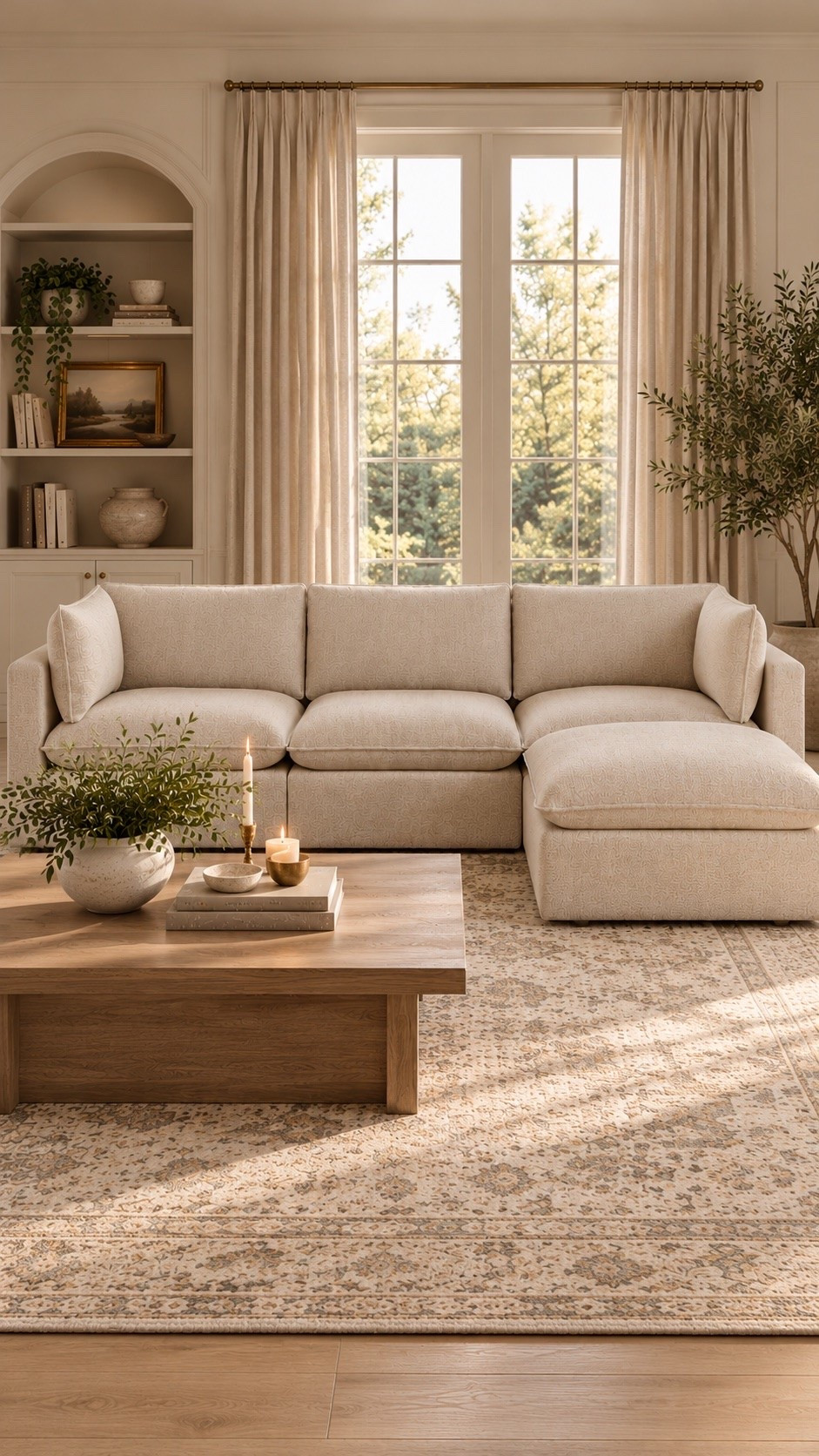 My favorite cloud couch is back at Walmart!! A fraction of the price of the boujee couches!