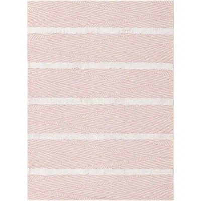 Casa Striped Cotton Pink Area Rug Sabrina Soto™ Collection Rug Size: Rectangle 4'5 x 6' | Wayfair North America