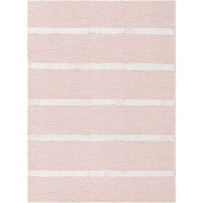 Casa Striped Cotton Pink Area Rug Sabrina Soto™ Collection Rug Size: Rectangle 4'5 x 6' | Wayfair North America