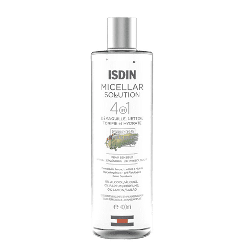 ISDIN Micellar Solution
        
            
                 - Demaquilante 400ml | Beleza Na Web (BR)
