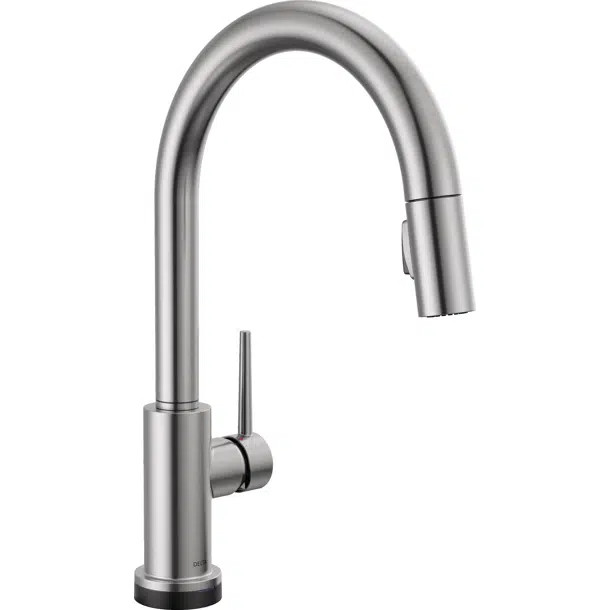 Trinsic Pull Down Sprayer Touch Kitchen Sink Faucet, Touch Control Kitchen Faucet | Wayfair North America