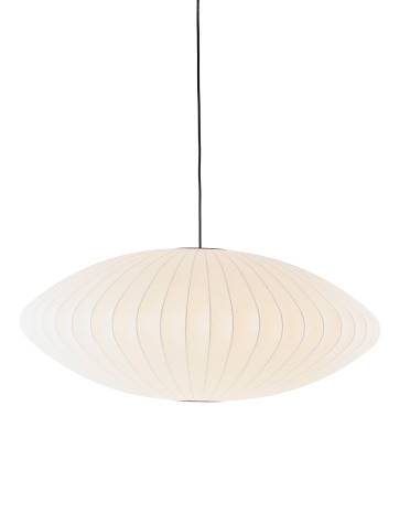 32x32x56 Lys Pendant Light With Silk Shade | TJ Maxx
