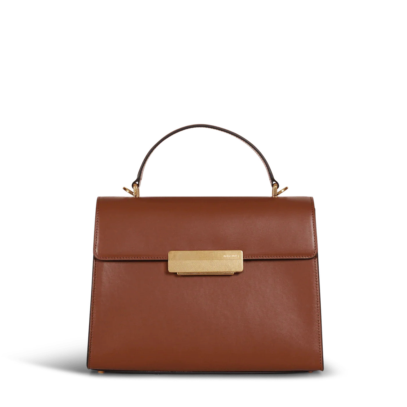 Capucine Gold Edition - Tan Box Leather | ATELIERS AUGUSTE