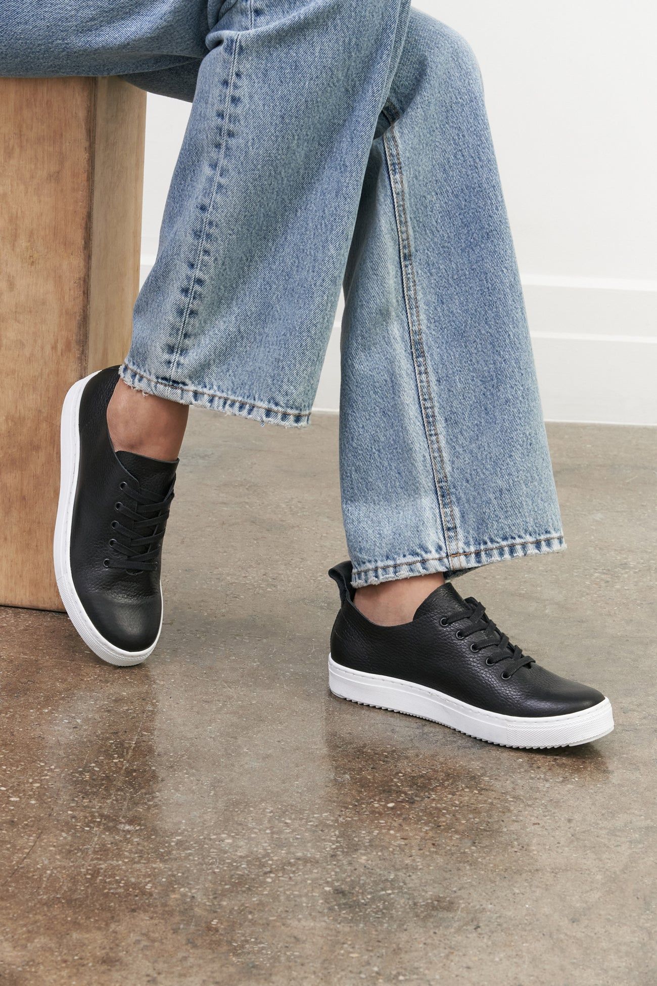 Kit Low Top Leather Sneakers | Marcella