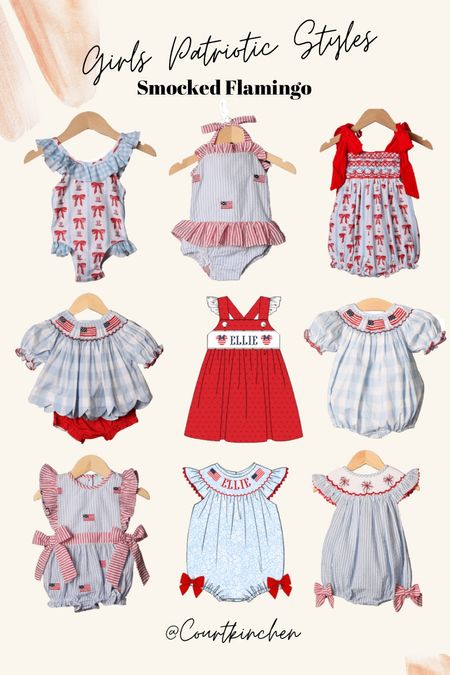 Adorable Girls patriotic outfits from smocked flamingo! 

Smocked flamingo / girls patriotic outfit / girls 4th of July outfit / toddler girl 4th of July outfit / patriotic outfit / smocked outfit /toddler girl outfit /Memorial Day outfit / toddler and baby Memorial Day outfit / red, white, and blue outfit

#LTKbaby #LTKkids