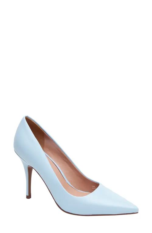 Linea Paolo Payton Pointy Toe Pump in Corydalis Blue at Nordstrom, Size 9 | Nordstrom