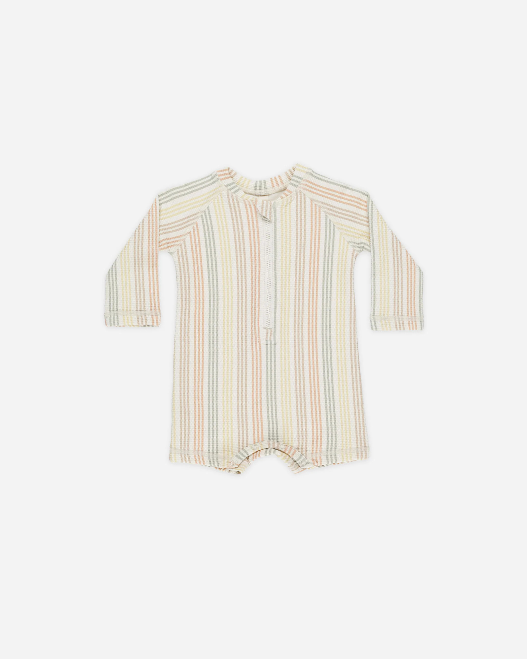 Long Sleeve One-Piece Rashguard || Oat Check | Rylee + Cru