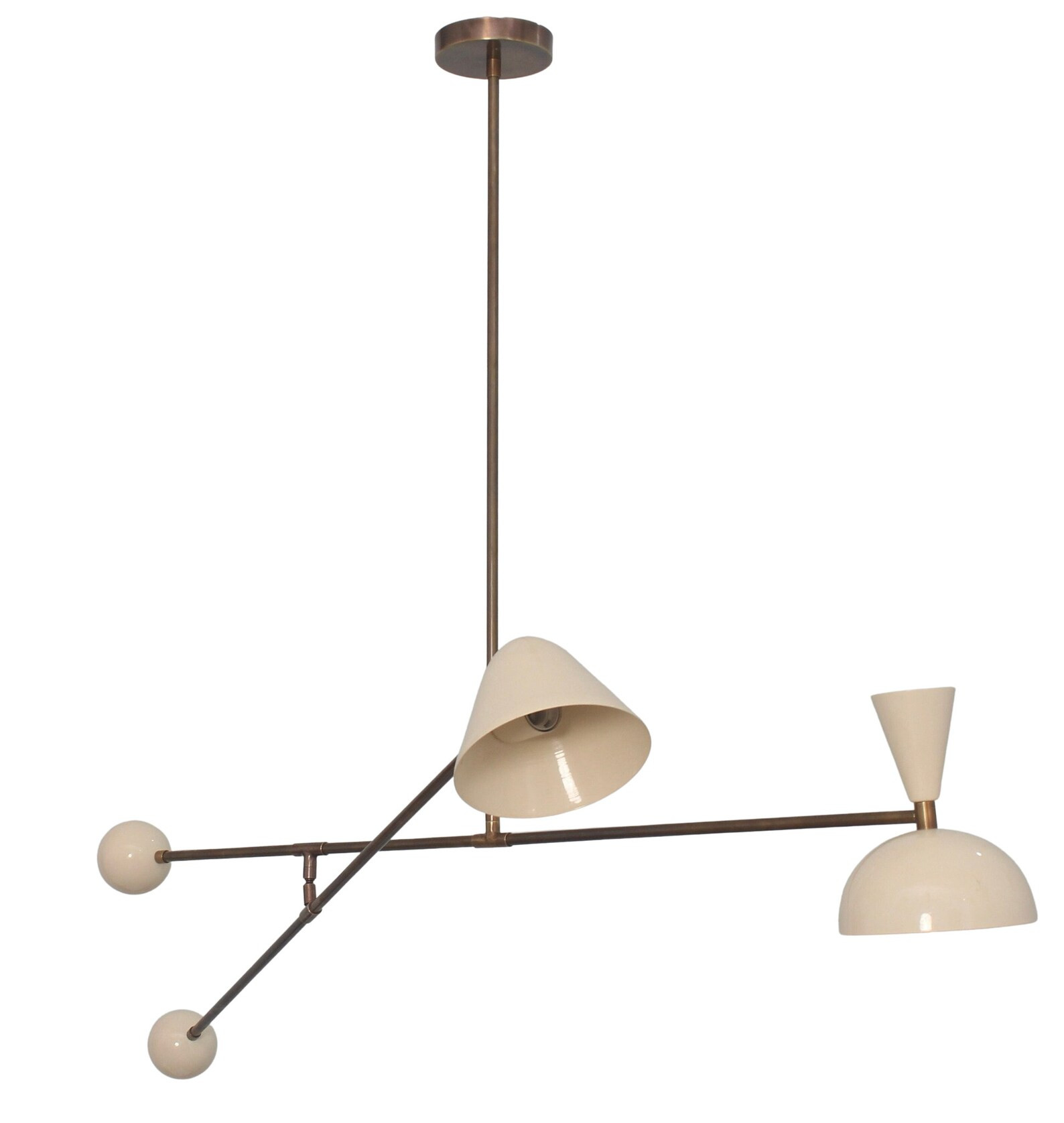 2 Light Contrerball Modern Contemporary Brass Sputnik - Etsy | Etsy (US)