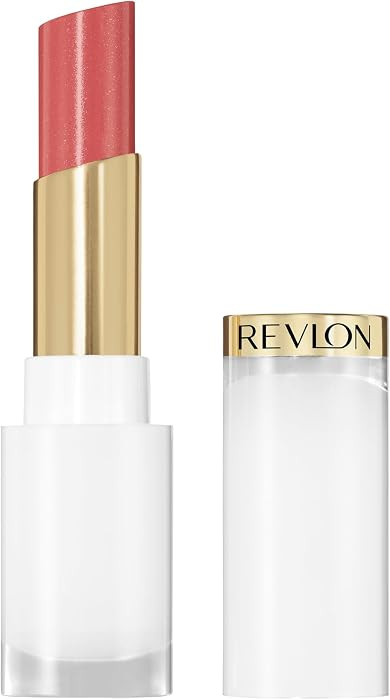 REVLON Super Lustrous Glass Shine Balm, Sheer Glossy Tinted Lip Balm, Hydrating Formula with Hyal... | Amazon (US)