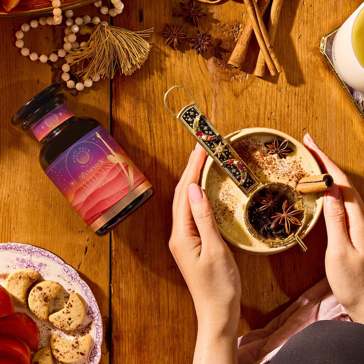 Kapha: Caffeine-Free Saffron Spice Tea | Club Magic Hour