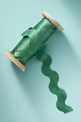 Satin Rickrack Gift Ribbon | Anthropologie (US)