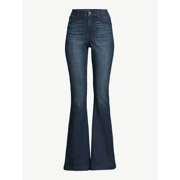 Sofia Jeans Women's Melisa High Rise Flare Jeans | Walmart (US)