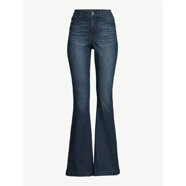 Sofia Jeans by Sofia Vergara Women's Melisa High Rise Flare Jeans - Walmart.com | Walmart (US)