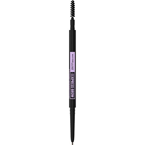 Maybelline Express Brow Ultra Slim Eyebrow Makeup, Brow Pencil with Precision Tip and Spoolie for Defined Eyebrows, Ash Brown, 1 Count | Amazon (US)