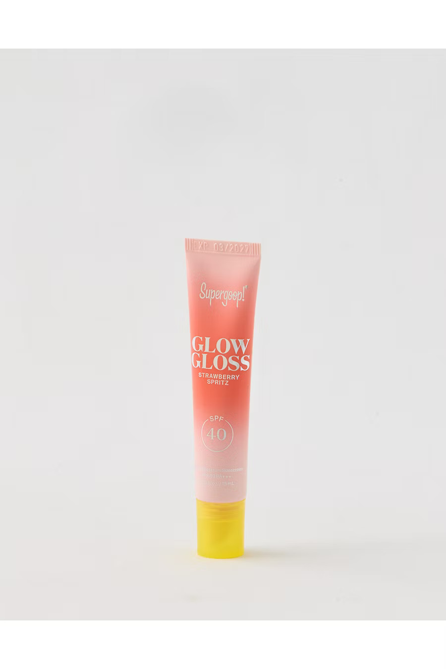 Supergoop!Â® Glow Gloss Lip Balm SPF 40 Women's Strawberry One Size | Aerie