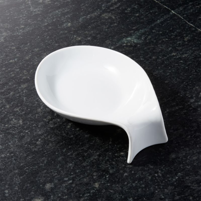 Porcelain Spoon Rest + Reviews | Crate & Barrel | Crate & Barrel