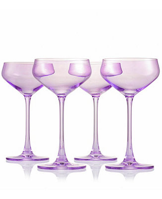 Sheer Purple Coupes, Set of 4 | Macys (US)