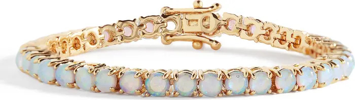Mint & Lily Blue Opal Tennis Bracelet | Nordstrom | Nordstrom
