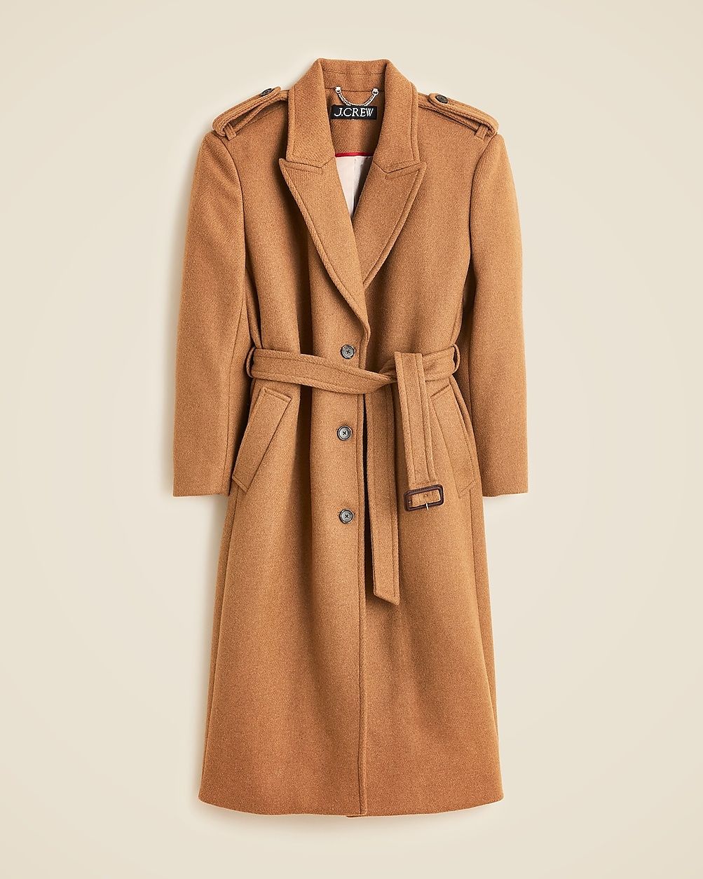 Wrap trench coat in Italian double-faced wool blend | J. Crew US