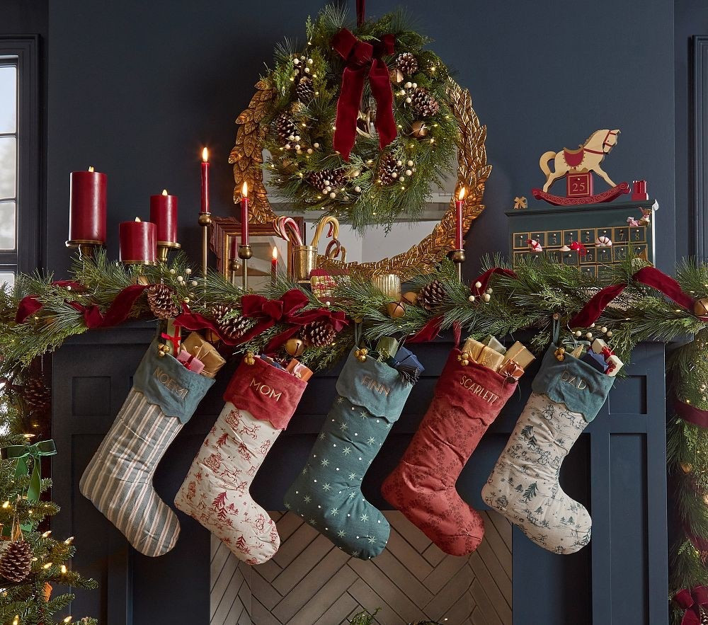 Pottery barn embroidered stockings for the family! 



#LTKFamily #LTKHome #LTKSeasonal