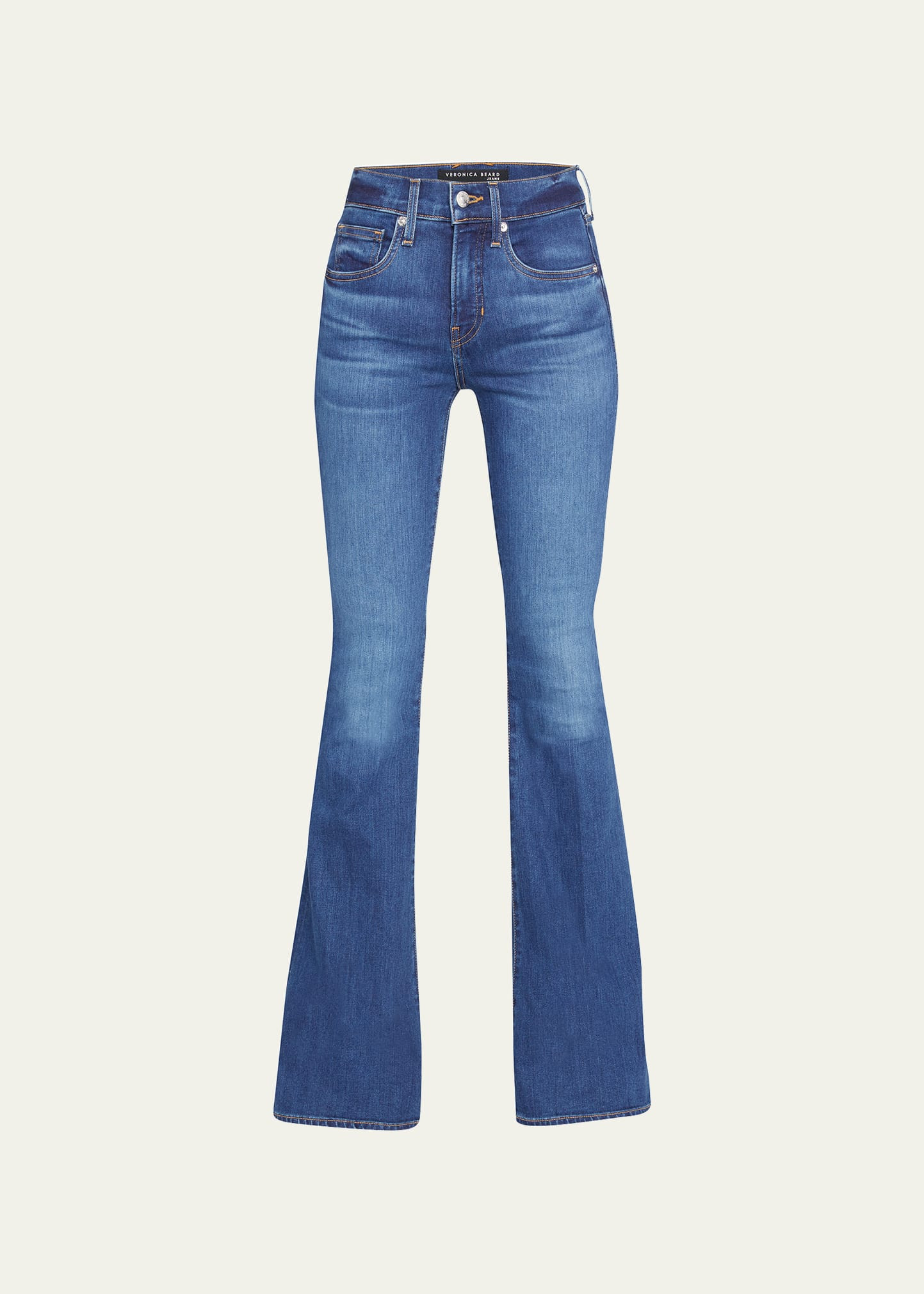 Beverly High-Rise Skinny Flare Jeans | Bergdorf Goodman