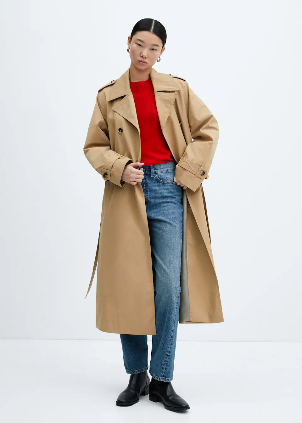 Search: Double button trench coat (3) | Mango United Kingdom | MANGO (UK)