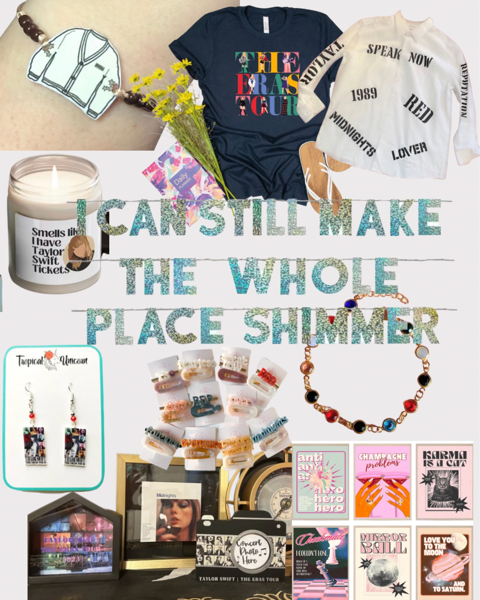 The Eras tour Taylor swift merch Taylor swift eras tour outfit Inspo lover era midnights era Taylor swift bracelet

#LTKFind #LTKFestival #LTKU