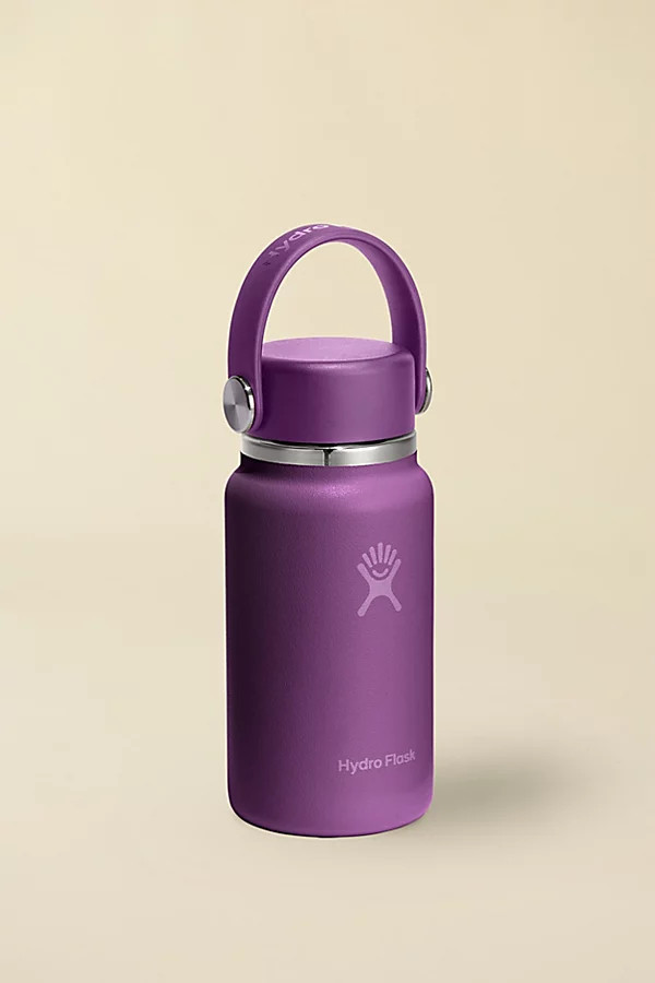Hydro Flask Micro Hydro Mini Water Bottle in Beachplum at Urban Outfitters | Urban Outfitters (US and RoW)