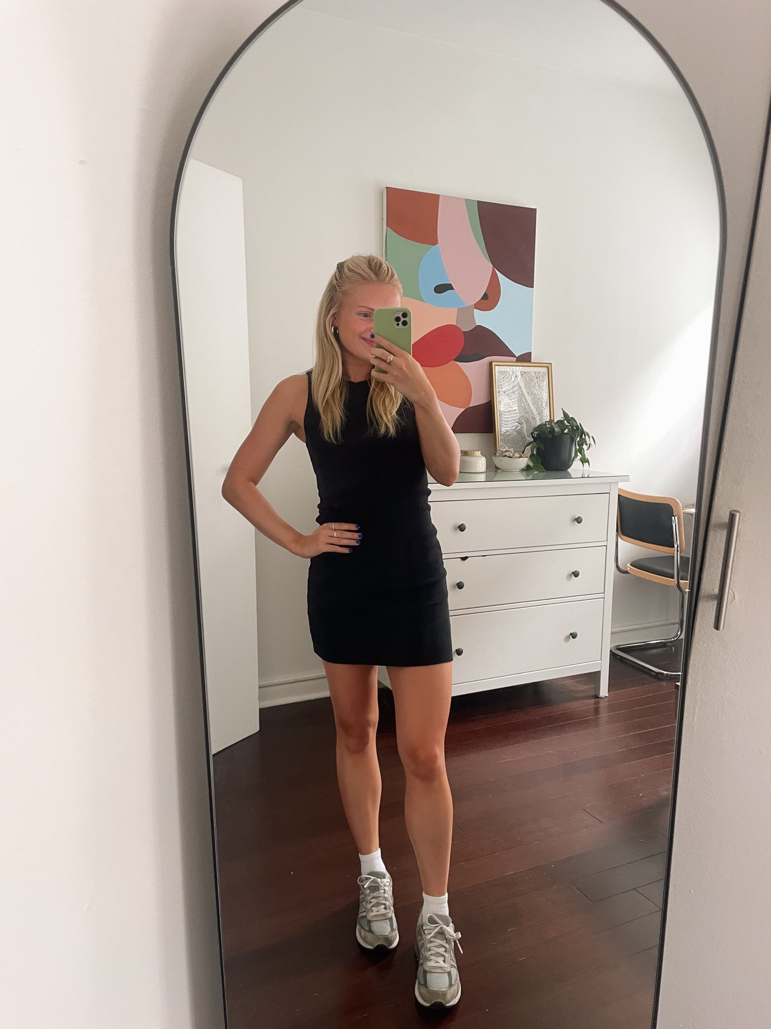 Day 4 of 30 days of fall transition outfits! Staple ribbed dress with sneakers today! Dress is from Aritzia✨ 

#LTKsalealert #LTKSeasonal #LTKunder100