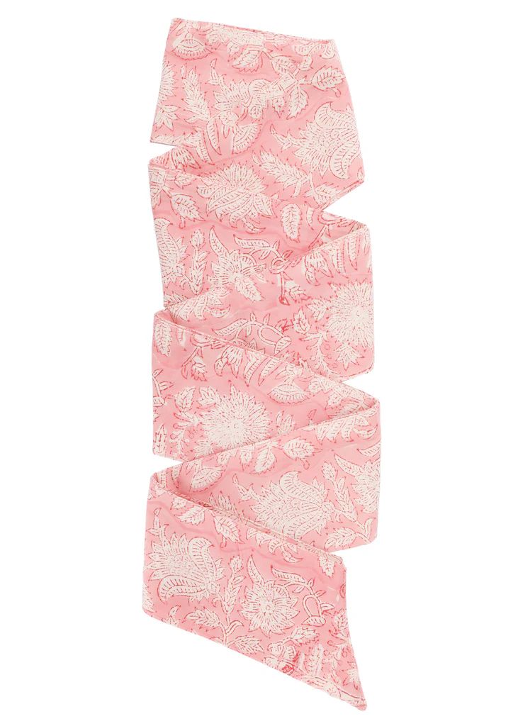 Pink Passionflower Hat Scarf | Over The Moon