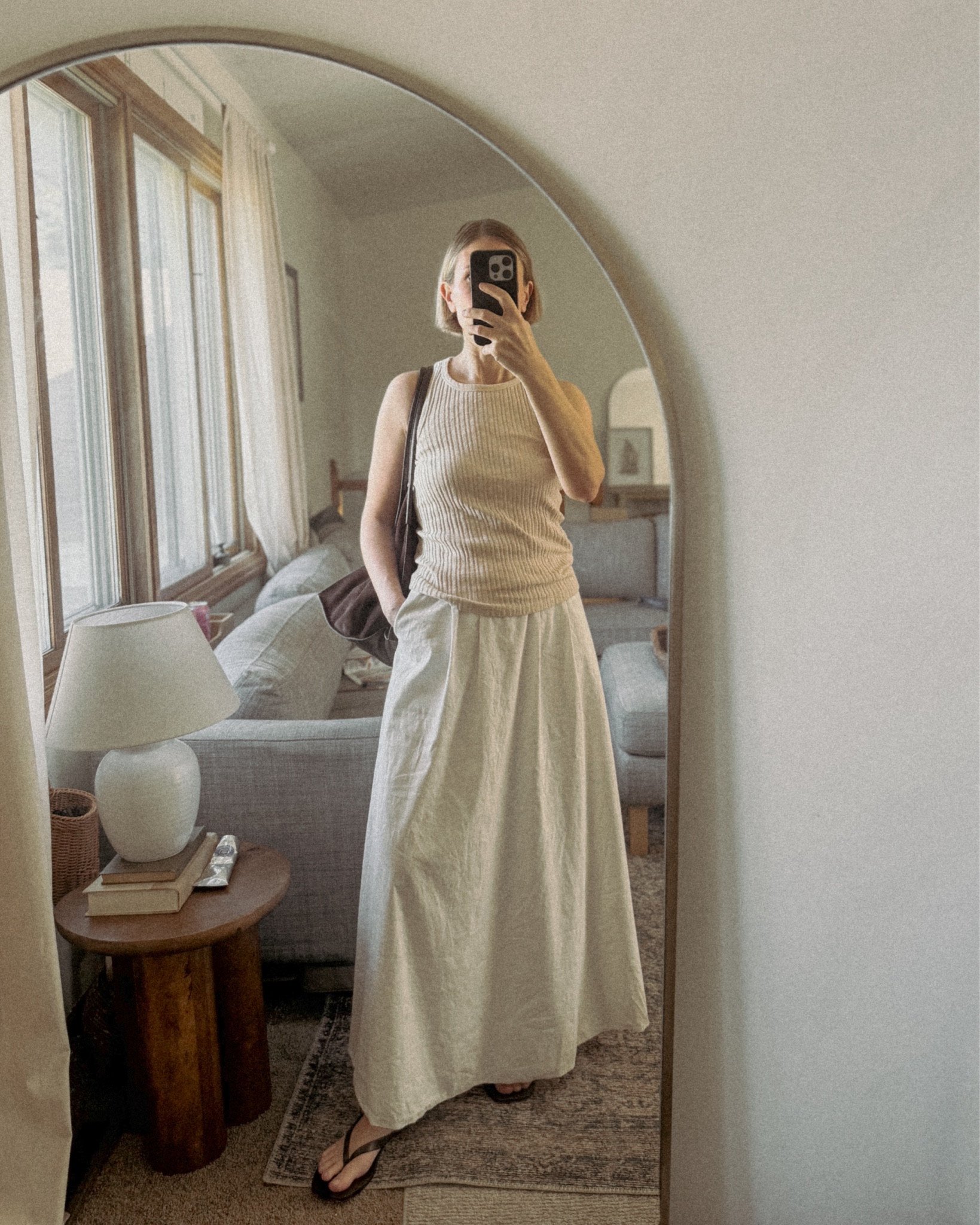 Still getting lots of use out of my warm weather pieces, but I can’t wait to transition this skirt to colder weather  

#LTKSeasonal #LTKOver40