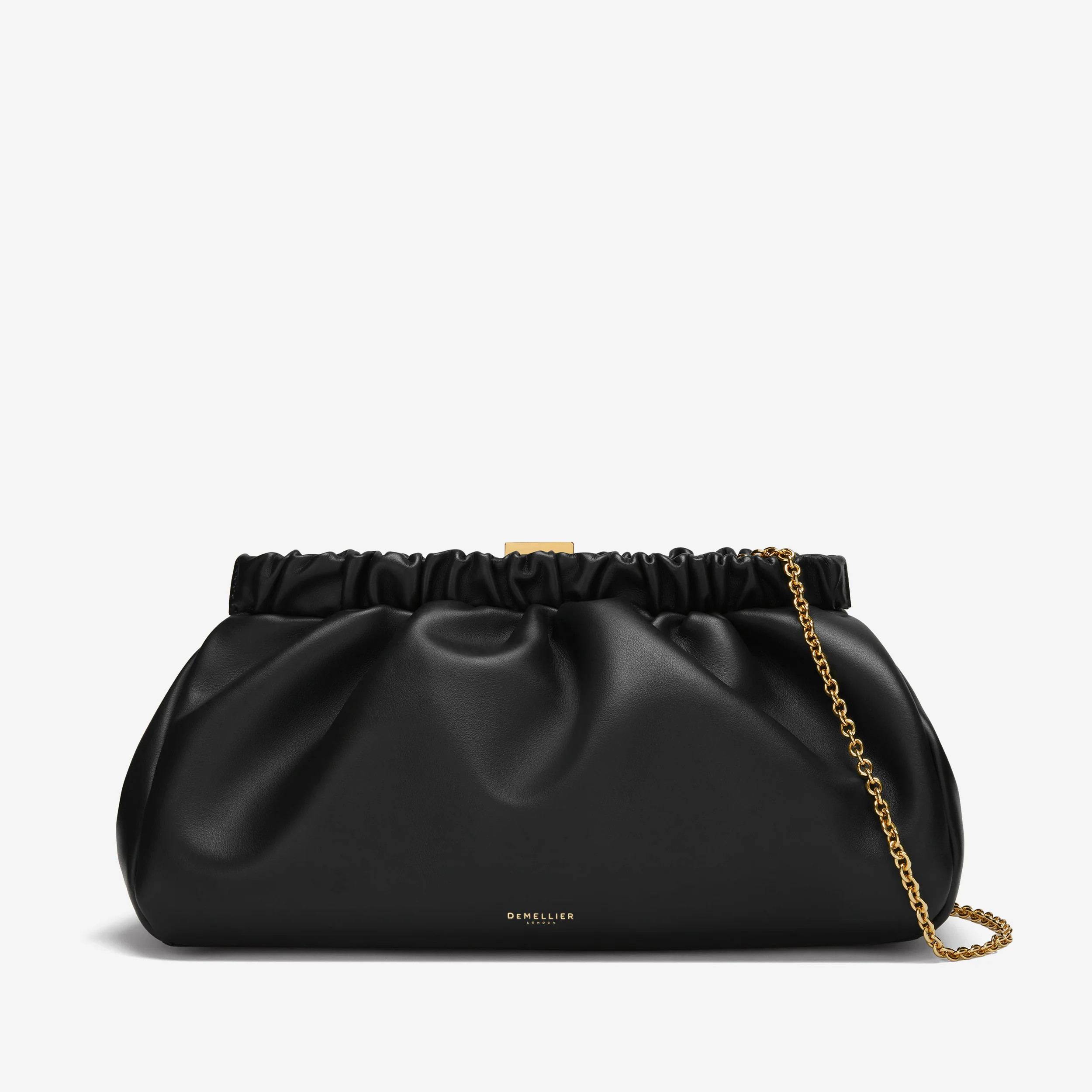 The Miami Clutch | Black Smooth | DeMellier | DeMellier