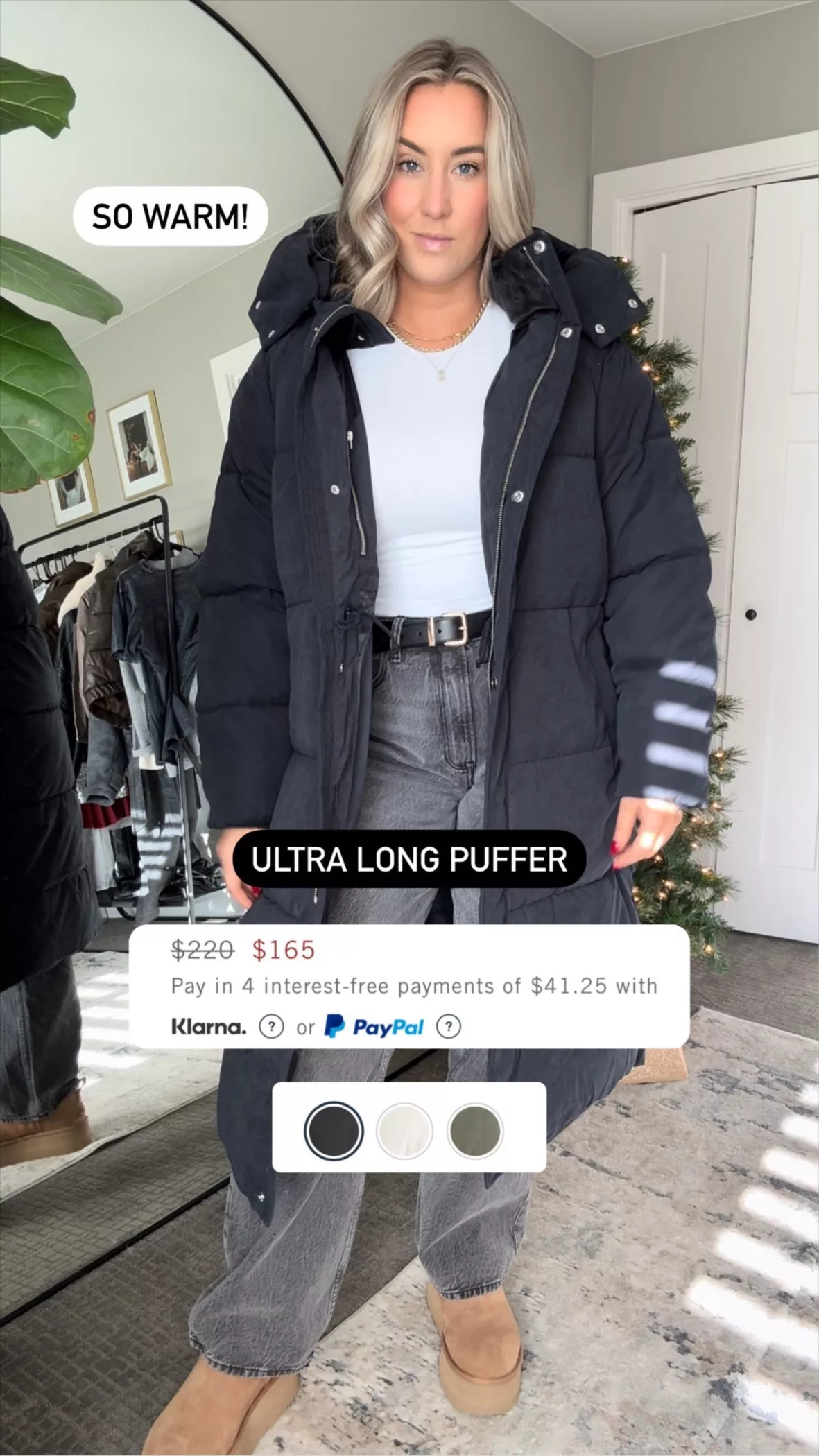 Long Puffer Jacket curated on LTK